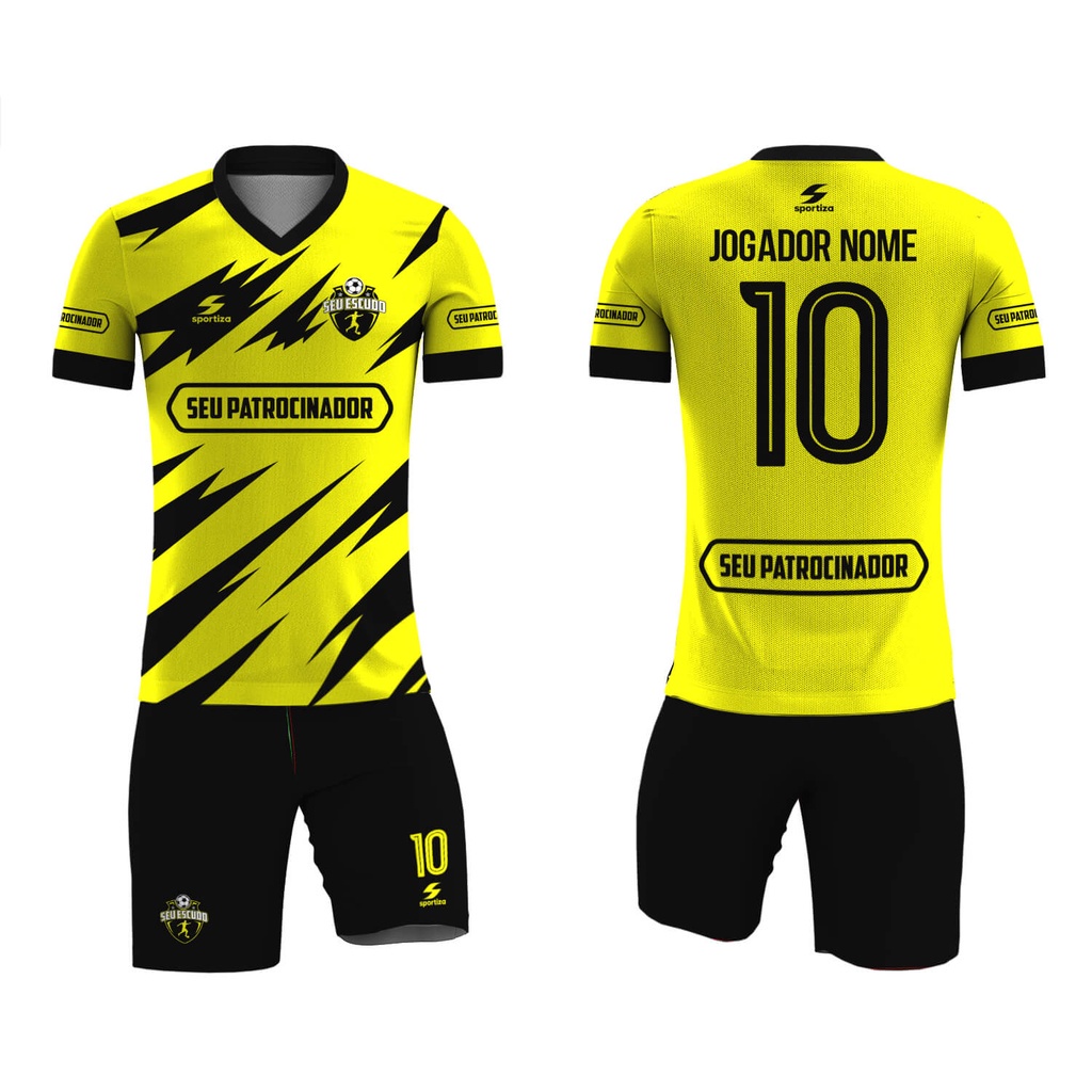 Uniforme Futebol Personalizado Kit Com 5 Shopee Brasil 3219