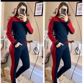 Conjunto crepe moda blogueira