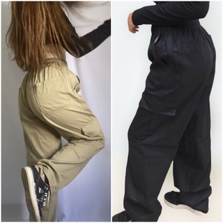 Calça Cargo Feminina (Unissex) Envio Rápido Calça Cargo Skatista Larga 100% Algodão