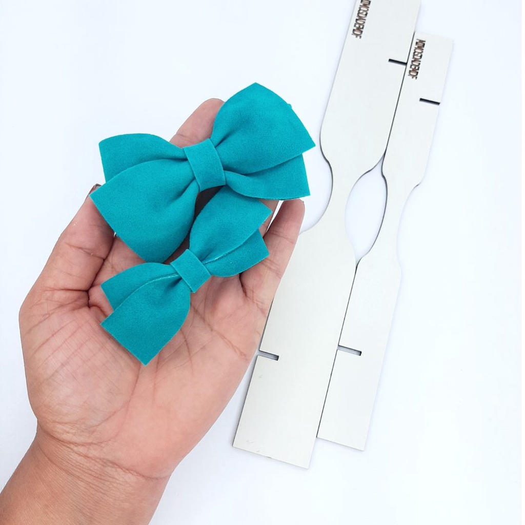 Kit molde lacinho cata vento (2pecas)