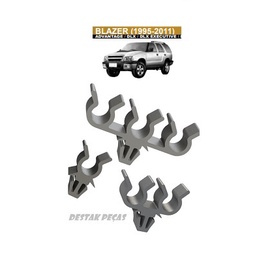 Kit dos Grampos de Fixação do Suporte dos Cabos de vela  Chevrolet Blazer 1995 - 2011