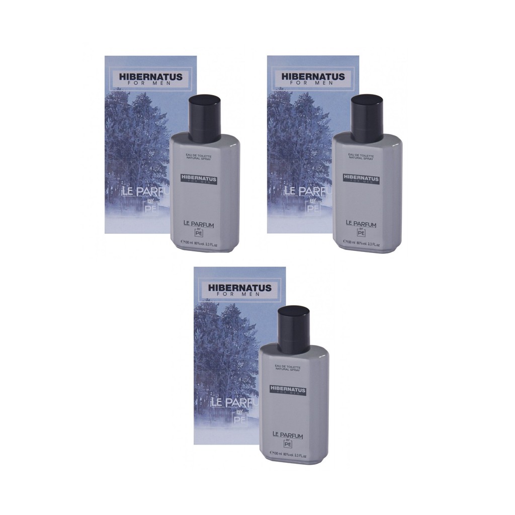 Kit Com 3 Hibernatus Masculino 100ml