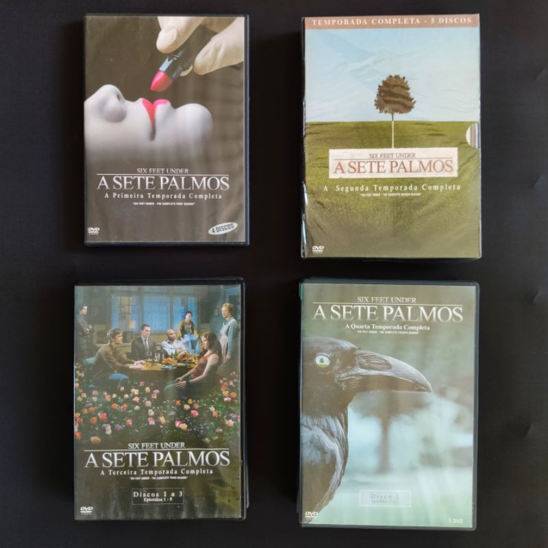 Box Dvds - A Sete Palmos (Six Feet Under) - 1ª, 2ª, 3ª, 4ª Temporada ...