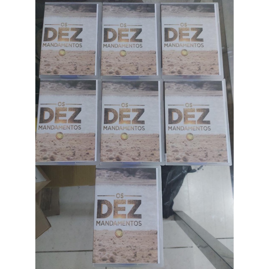 Box Dvd Novela Os Dez Mandamentos completa