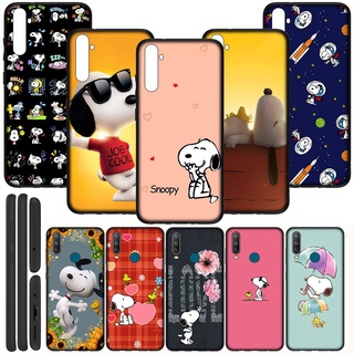 Capa Flexível De Anime Para Samsung Galaxy A13 A33 A53 A73 A22 5G Celular B-CA138 Snoopy Dog Desenho Animado