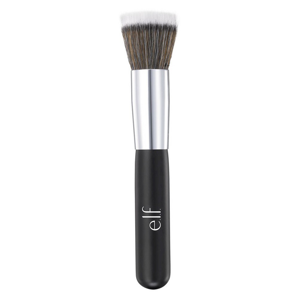 Pincel de maquiagem Kabuki de Maquiagem para base Kabuki Stipple Brush e.l.f. referência 96003 cabuqui