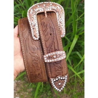 Cinto de Strass Feminino Country Fivela Cobre Velho em Oferta na Shopee