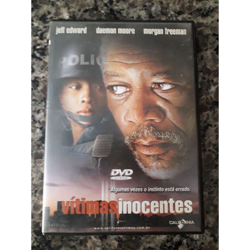 Dvd Vítimas Inocentes - Com Morgan Freeman