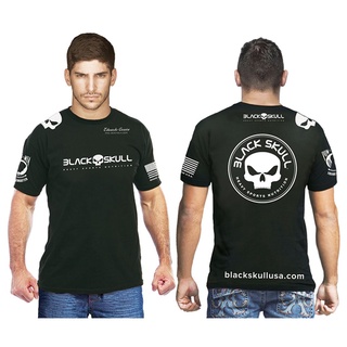 Camiseta Black Skull - Camiseta Algodão Black Skull