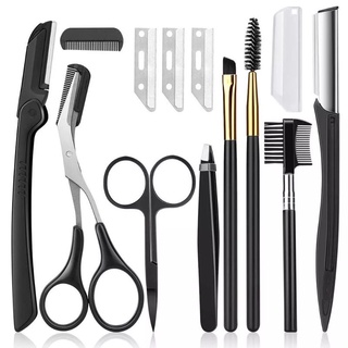 kit sobrancelha completo designer 8 peças promoção