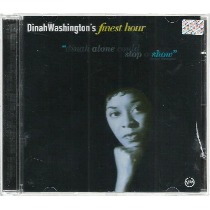 1402 Mcd- Cd Original 2003- Dinah Washington’s- Finest Hour- Jazz- Blues