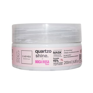 Cadiveu Boca Rosa Hair Quartzo Shine Máscara 200ml (Lançamento)