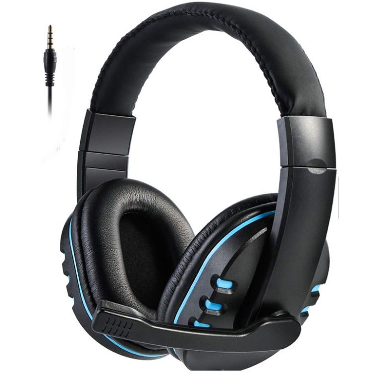 Fone Headset Estéreo Fone Gamer PS4 XBox One Plug 3.5mm