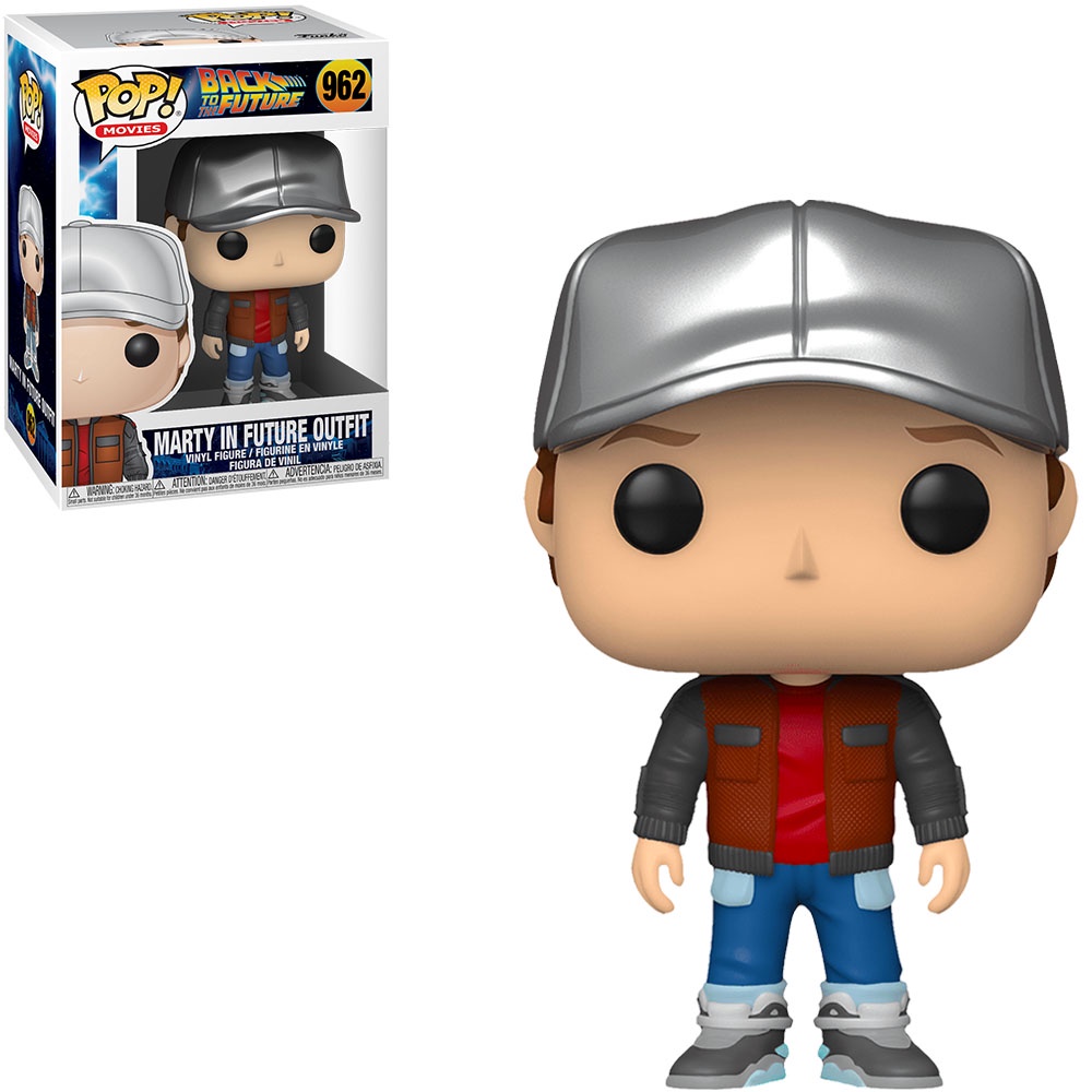 Funko Pop Back To The Future 2 Marty In Future Outfit 962 Novo Original em Oferta na Shopee