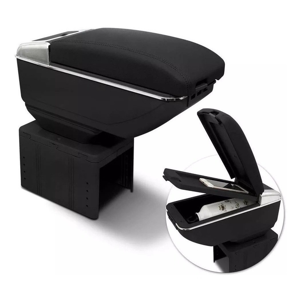 Console Encosto Apoio De Braço Carro Universal Com Entrada Usb em Oferta na Shopee
