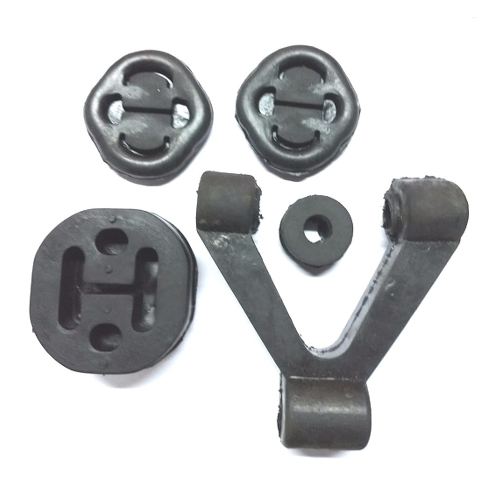 Jogo de Borracha / coxim Escapamento Vw Gol / Parati e Saveiro - G3 e G4 ( com  5  borrachas ) em Oferta na Shopee