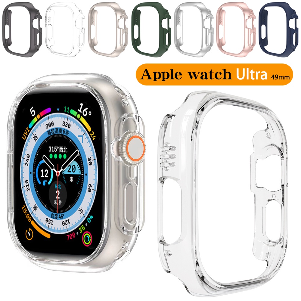 Capa Fosca Para Apple Watch Ultra 49mm , Protetora Rígida PC iwatch 3 2 1