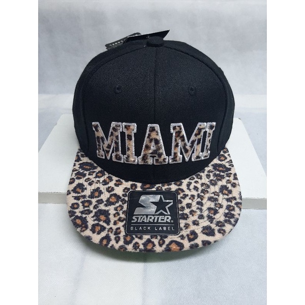 Boné/Snapback/AnimalPrint/STARTER/MIAMI