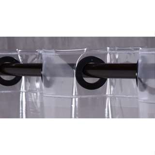 Cortina para Box de Banheiro Antimofo Com Visor 100%PVC em Oferta na Shopee