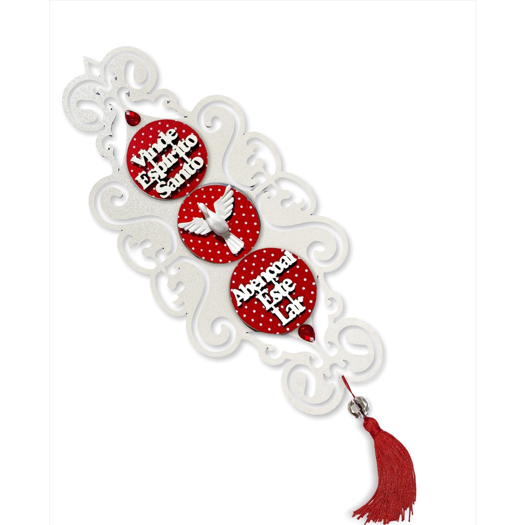 Decoração De Porta Divino Espirito Santo Resina Adorno em Oferta na Shopee