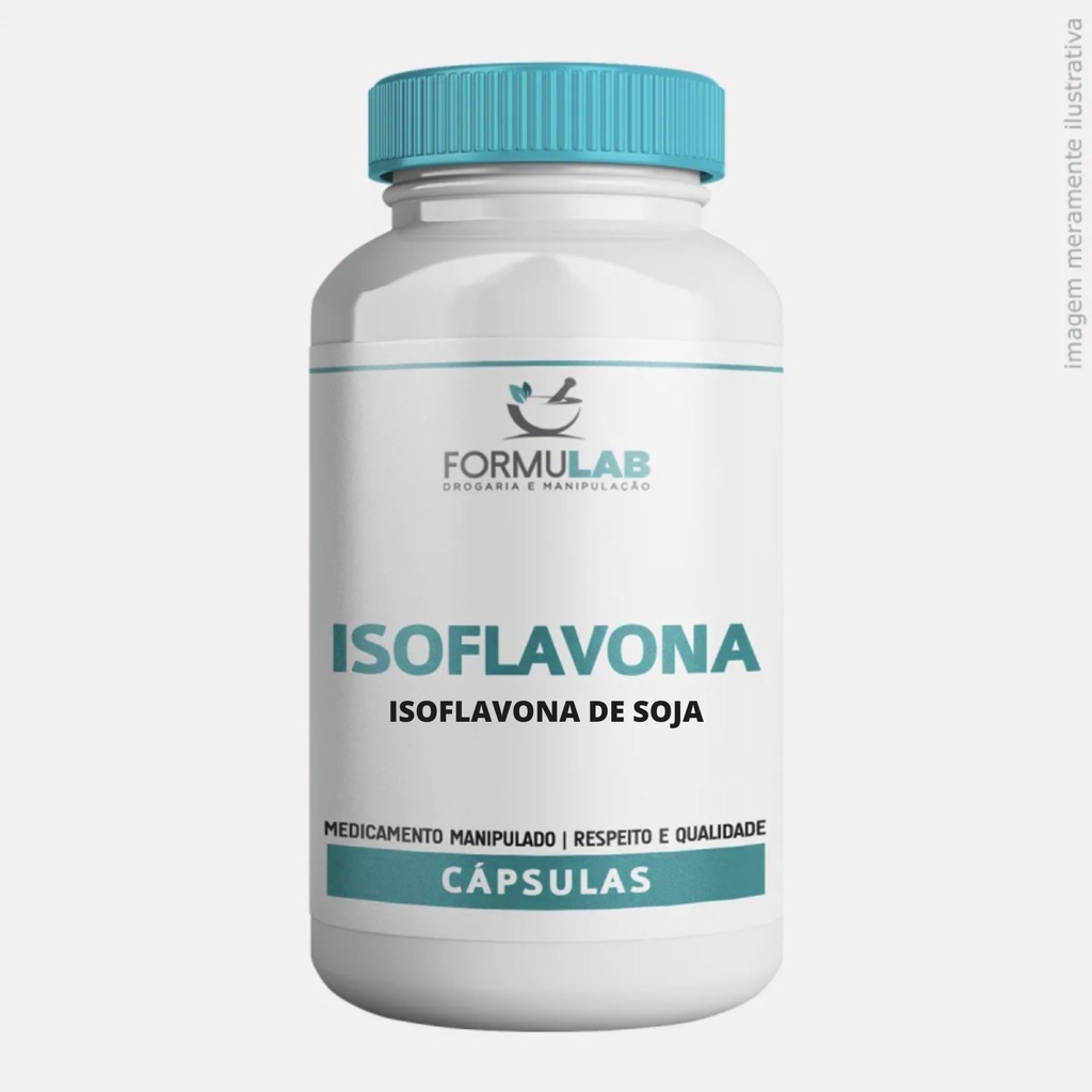 Isoflavona de soja 150mg - 60 Cápsulas