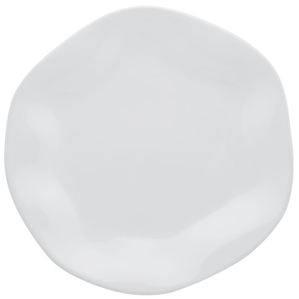 Conjunto de 6 Pratos Rasos 27cm Ryo White - Home & Living