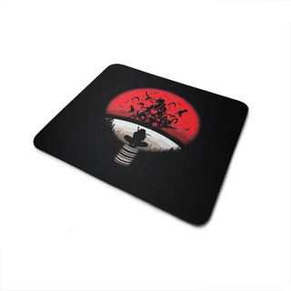 Mouse Pad Anime Naruto Uchiha Itachi Corvos em Oferta na Shopee