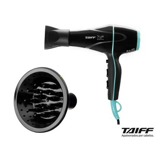 Secador Com Difusor De Cachos Taiff Style Motor Profissional