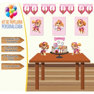 Kit Festa Skye Personalizado