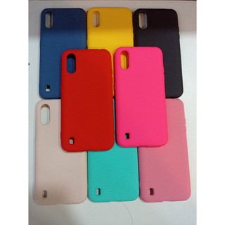 Capa Samsung A01 De Silicone Com Interior Aveludado