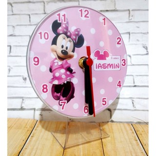 Relogios de Mesa Tema Minnie, Lembrancinhas Aniversario em Oferta na Shopee