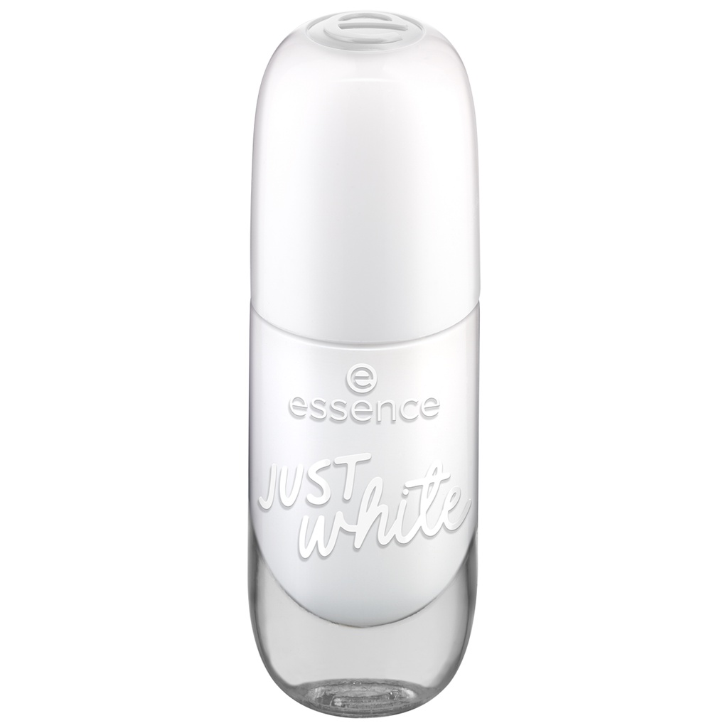 Esmalte de unhas com efeito gel essence 33 JUST white