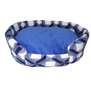Caminha Pet  Oval cachorro / gato / cama 53x66 Caes E Gatos / Estampa Variaveis