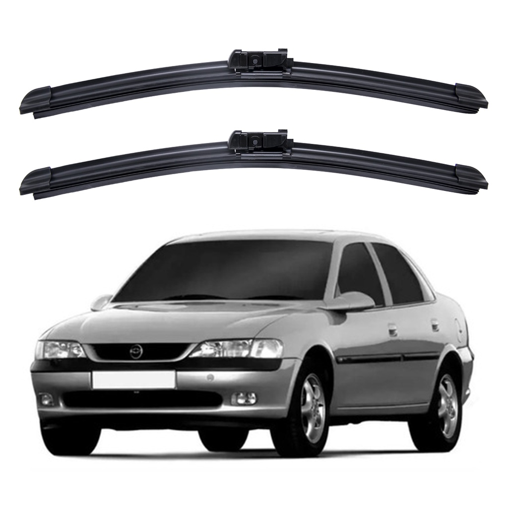 Par Palheta Limpador Para-brisa Dianteiro GM Chevrolet Vectra 1993 A 2005 Kit - Spare Parts and Accessories for Vehicles
