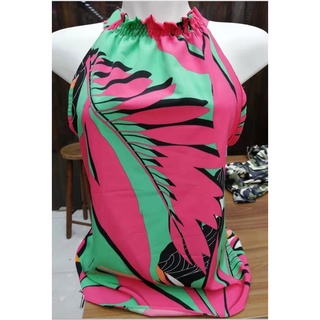 Regata Gola alta Feminina Estampada verão
