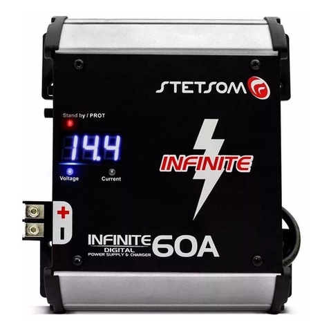Fonte Stetsom Automotiva Infinite 60  50a Voltimetro em Oferta na Shopee
