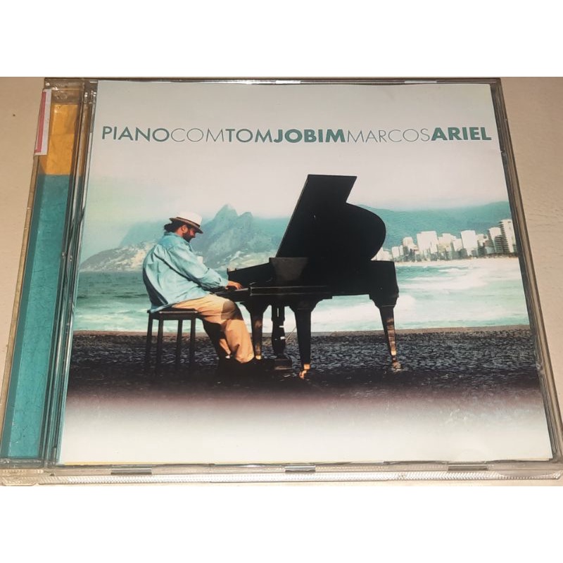 CD Piano com tom jobim marcos ariel original 829