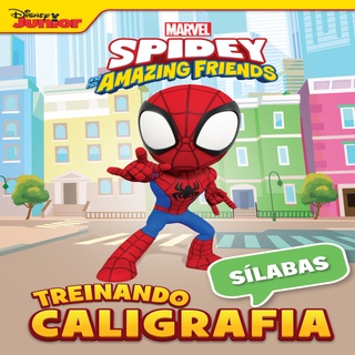 Treinando a Caligrafia Marvel Spidey - Sílabas