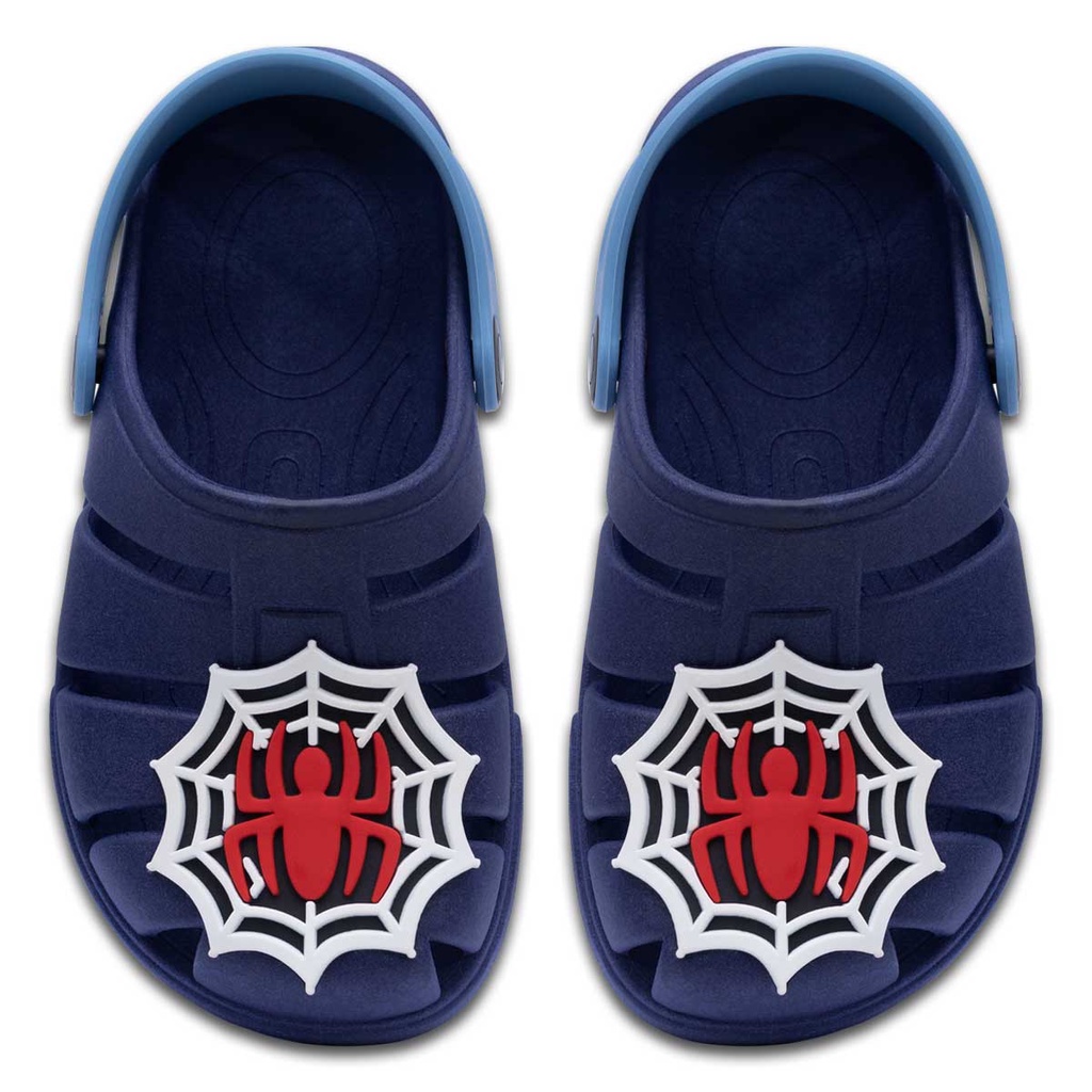 Sandalia Babuche Nº 19 Ao 32 Infantil Menino Aranha Leve E Macio 12.21