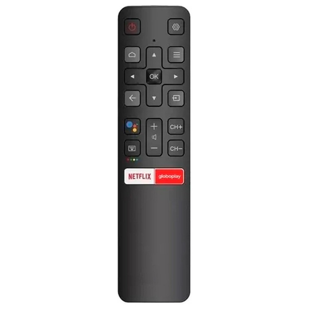 Controle Remoto Tcl Tv Smart Rc802v 55p8m Netflix Globoplay BeeCost