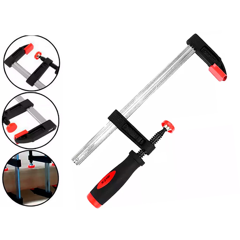 Grampo Tipo Sargento Aperto Rapido 150 X 50 X 210 Mm/mtx em Oferta na Shopee