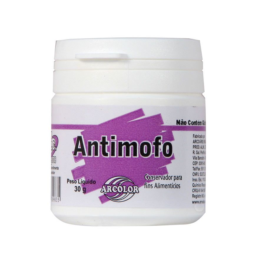 Antimofo alimentício 30G - ARCOLOR em Oferta na Shopee