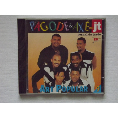 Cd Art Popular Pagode & Axé No Jt - Novo-origin.-lacrado