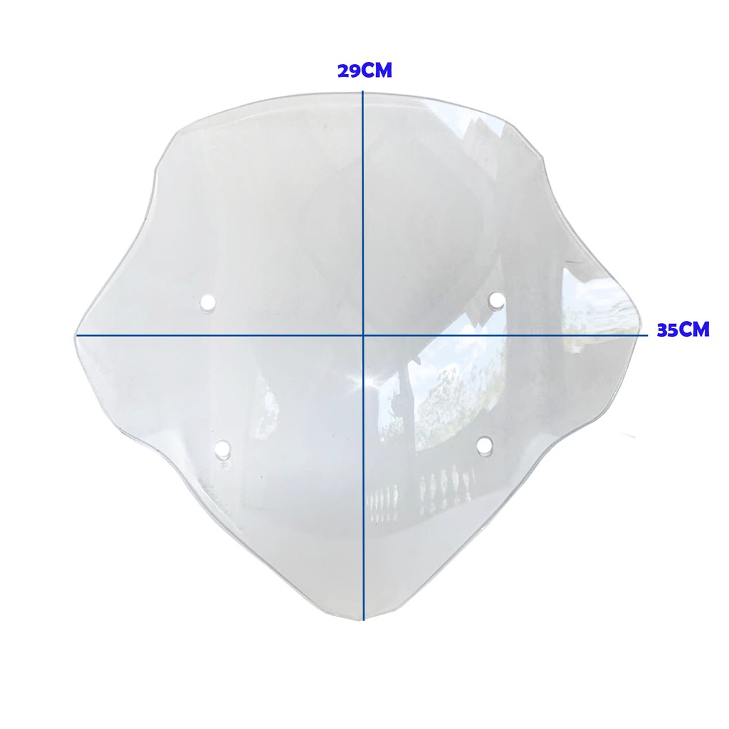 Bolha Xtz 250 Ténéré até 2020 Menor Mini cristal