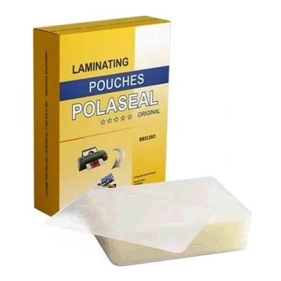 Polaseal Plástico Para Plastificação A4 220x307x0,05mm 10 Unidades em Oferta na Shopee