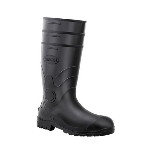 Bota De Pvc Cano Longo Preta N°39 - Bracol