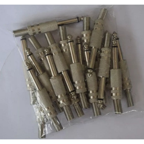 Kit 20 Plugues P10 Mono Csr Isolamento Fenolite Uw-2002a