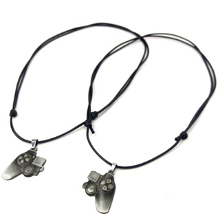 Conjunto 2 Peças Colar Cordão Ajustável Casal / Amizade Controle Gamer / Geek em Oferta na Shopee