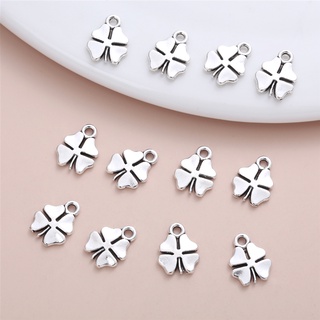 40 Pçs/Conjunto Colar Delicada Com Pingente De Trevo De Quatro Folhas/Acessórios Charmosos Para Mulheres