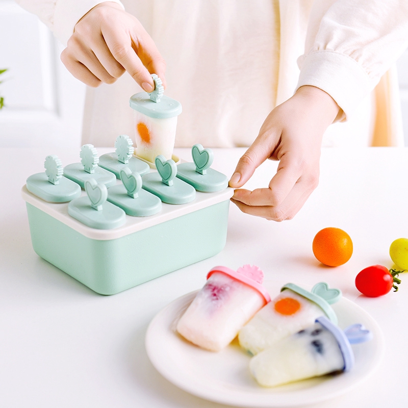 Forma Para 8 Picolés De Silicone - Mozcada
